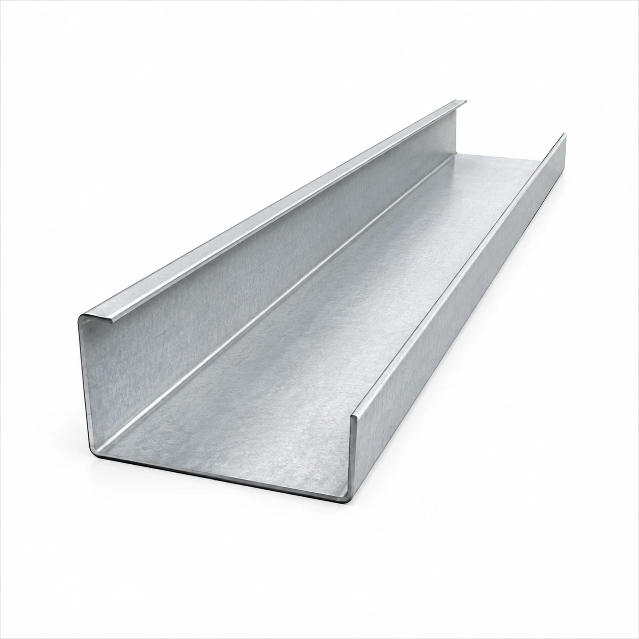 Render de polín Avícola galvanizado