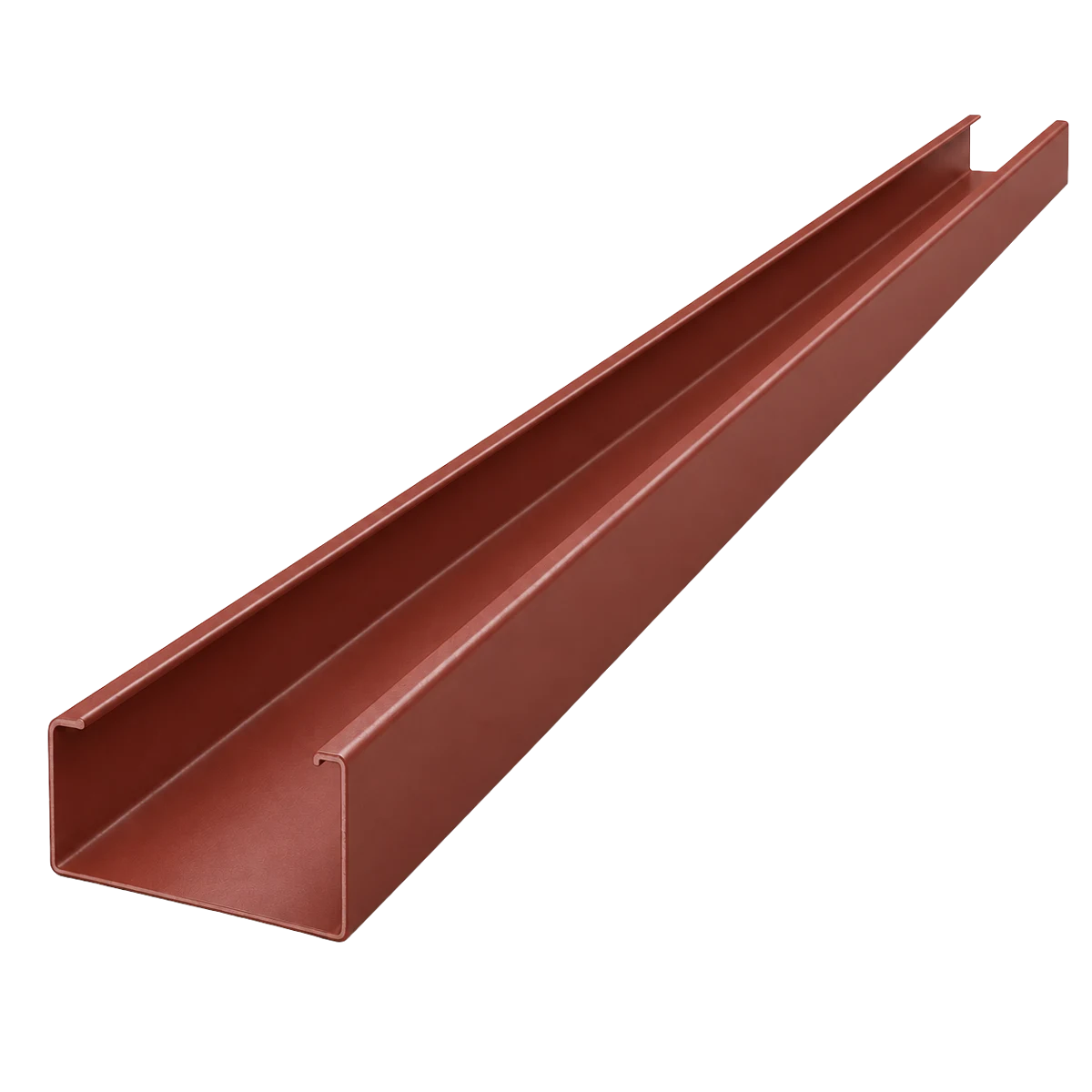 Render de Polín C (Montén) con acabado Rojo
