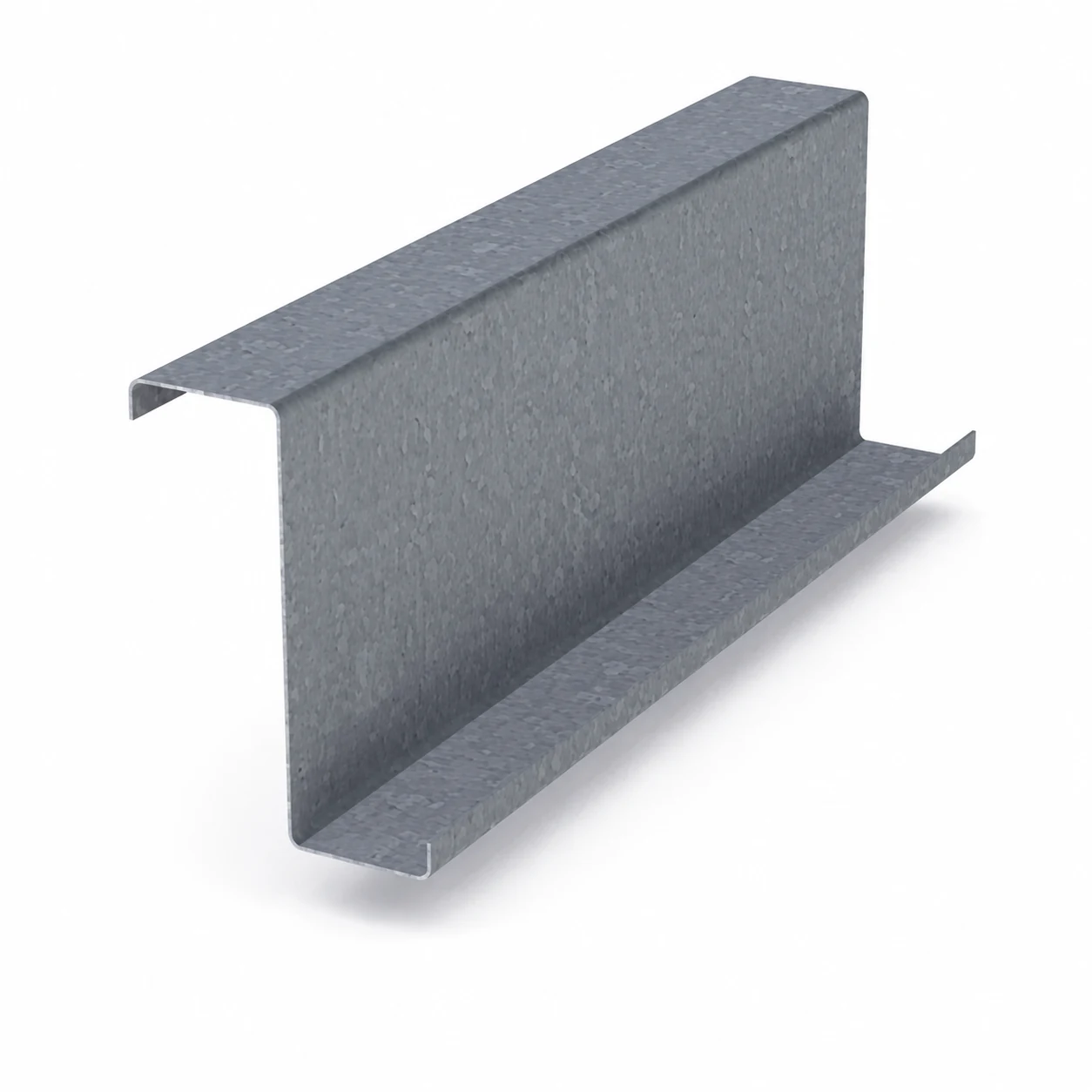 Render de polín Z galvanizado